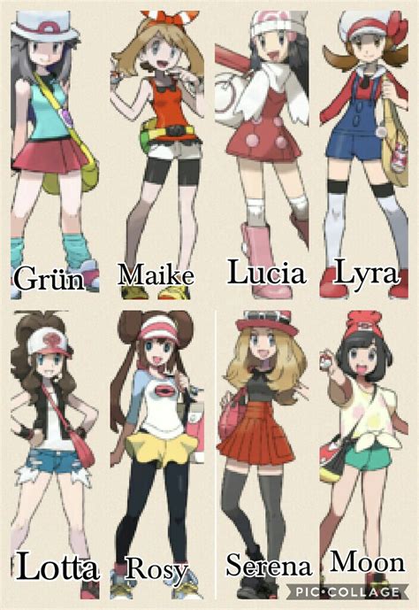 pokemon girls|Kategorie:Weiblicher Charakter